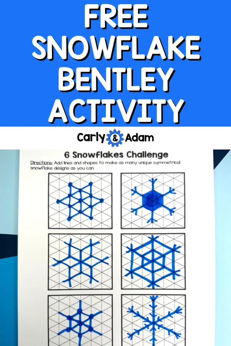 Free Snowflake Bentley Activity Carly And Adam