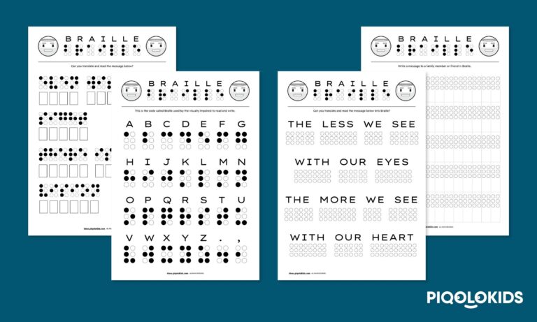 From Dots To Words Let s Learn About Braille Creative Worksheets For Kids