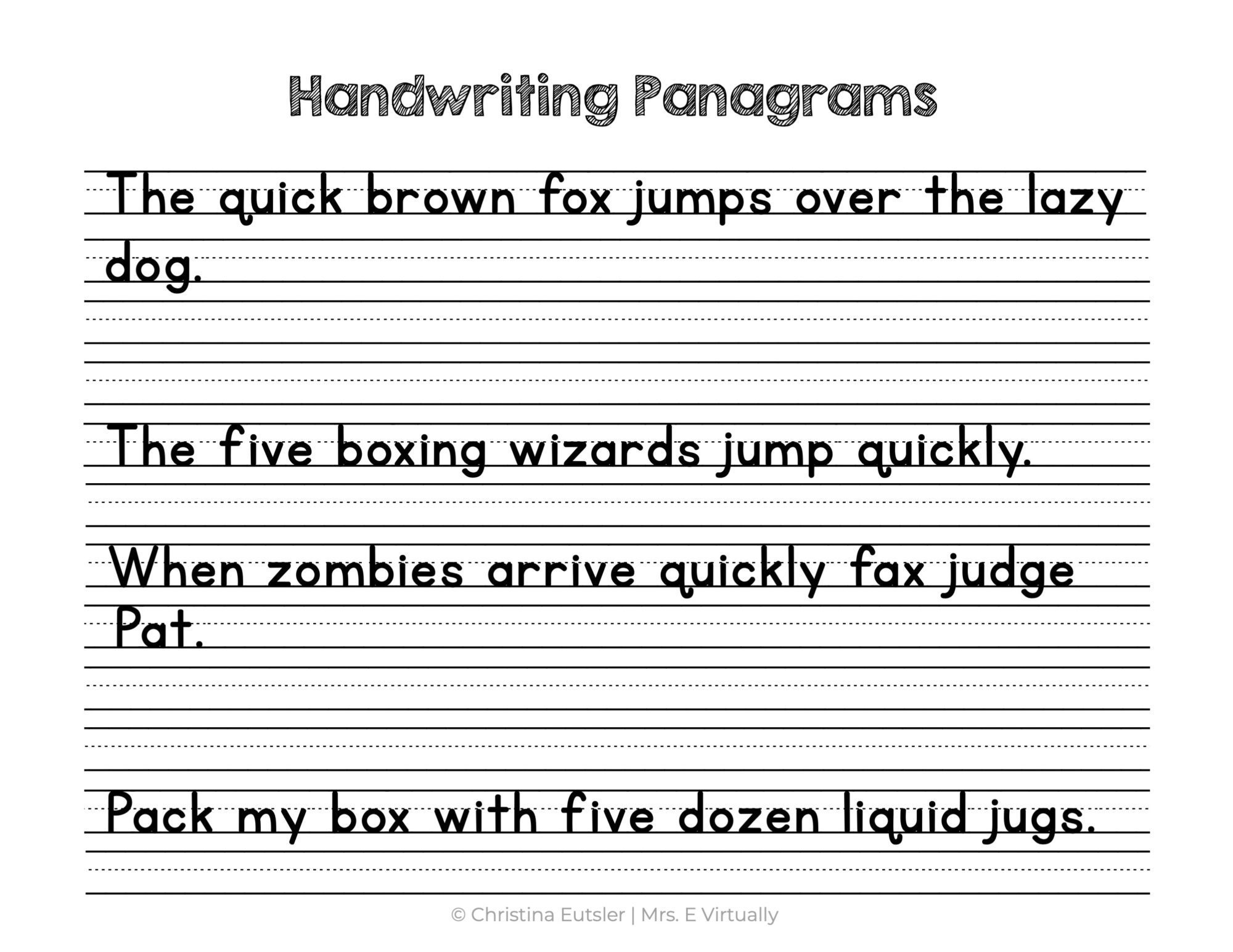 Free Printable 2nd Grade Handwriting Worksheets Free Printable 2nd Grade Handwriting Worksheets