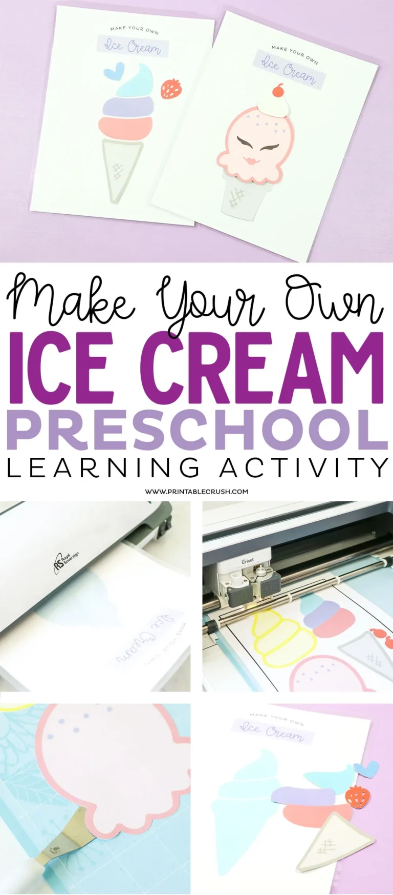 Ice Cream Preschool Learning Activity Your Kids Will LOVE Printable Crush