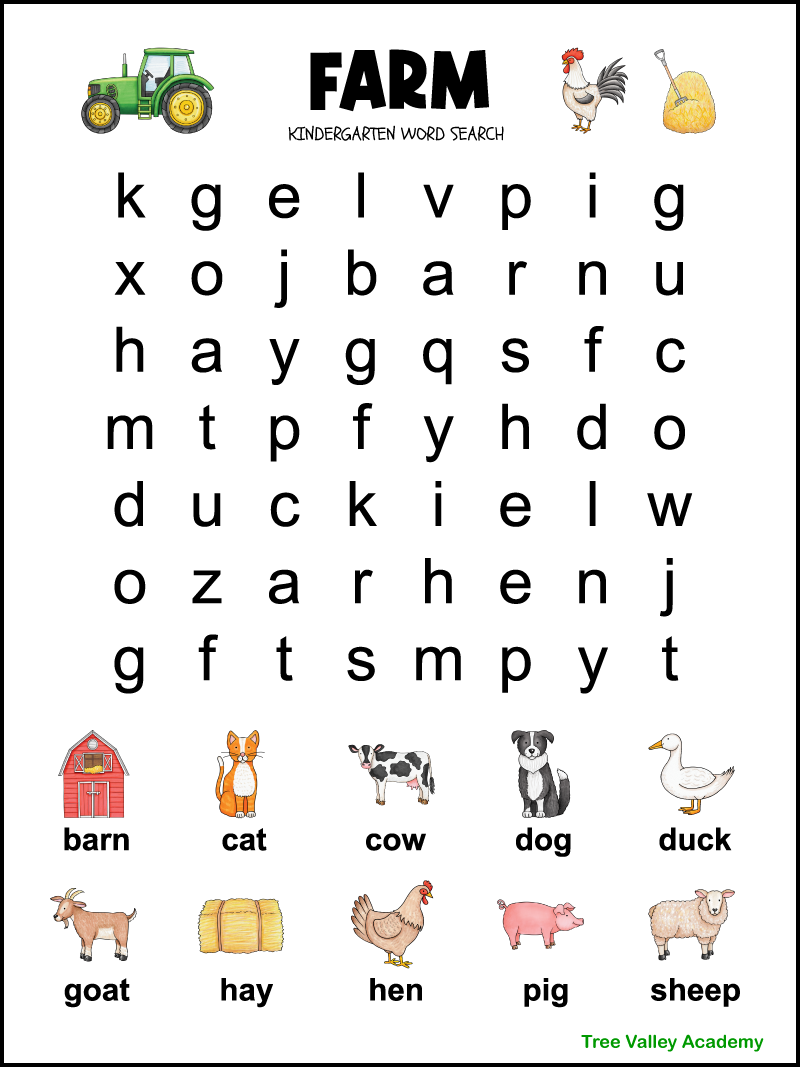 Search Find Preschoolers Printable