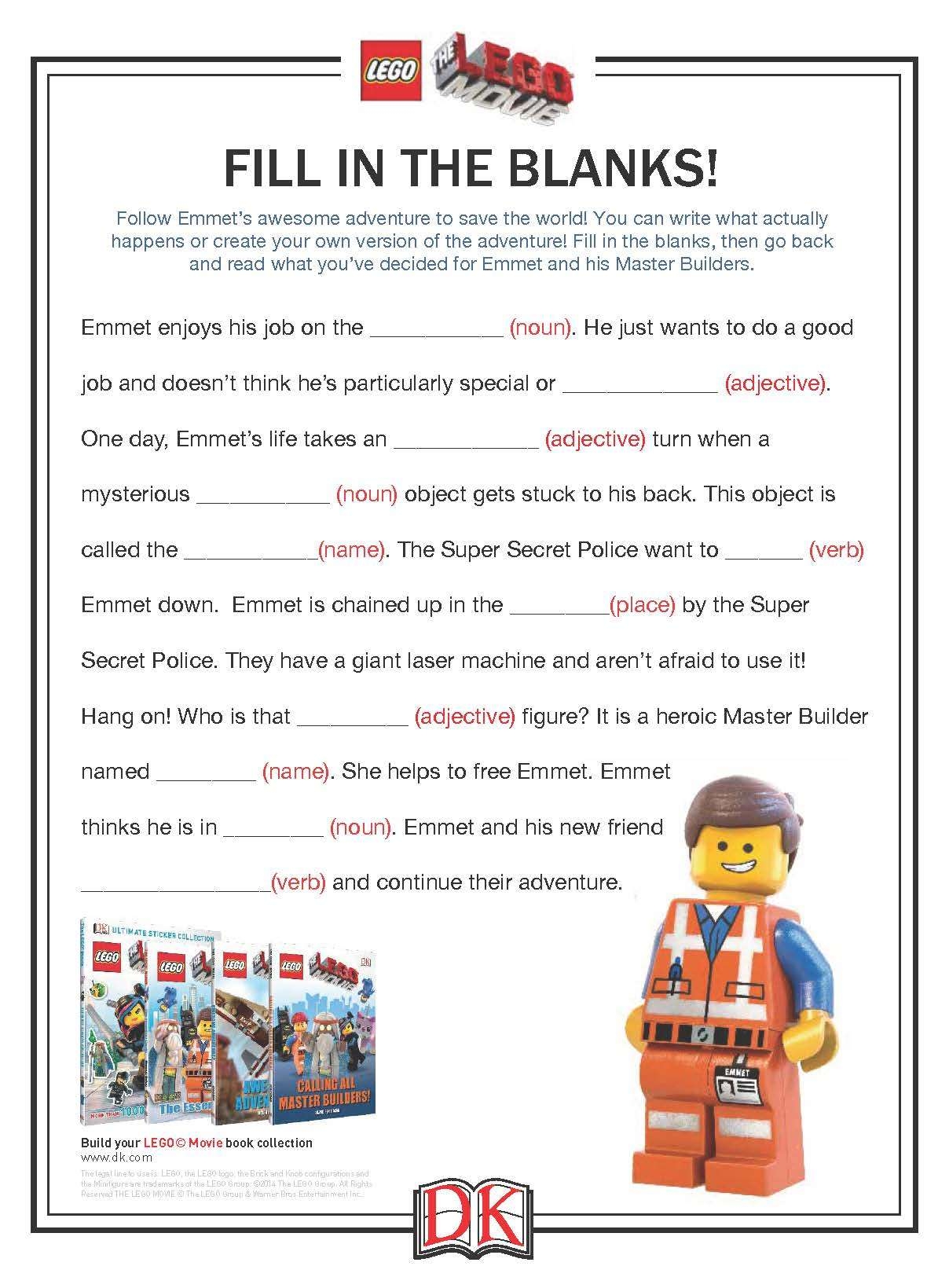 Free Printable Lego Worksheets Free Printable Lego Worksheets