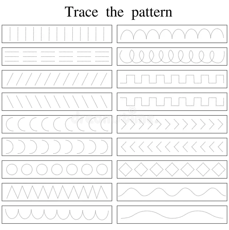 Kinds Of Lines Worksheet For Preschool Kinds Of Lines Worksheet For Preschool