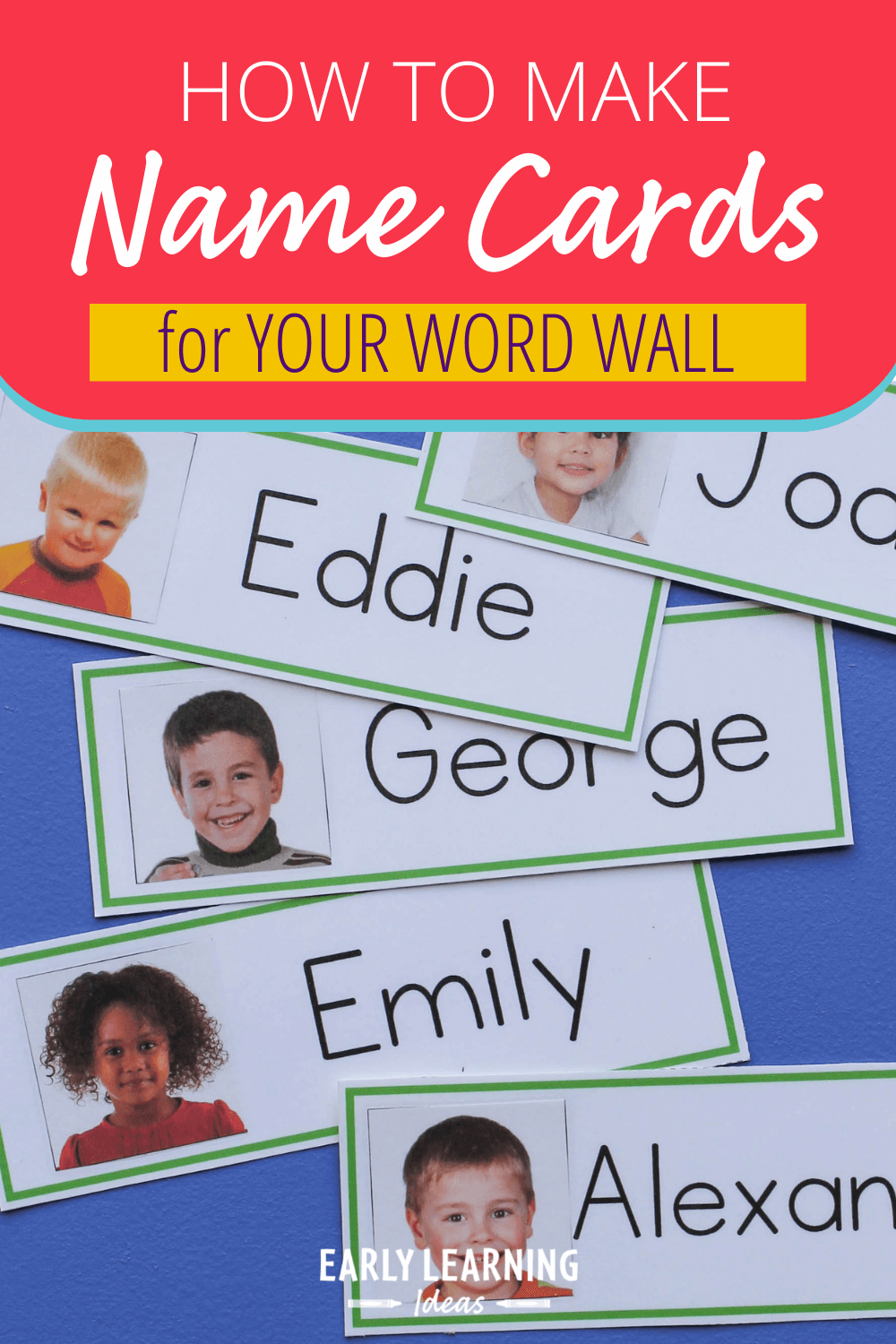 Free Printable Name Cards For Preschool