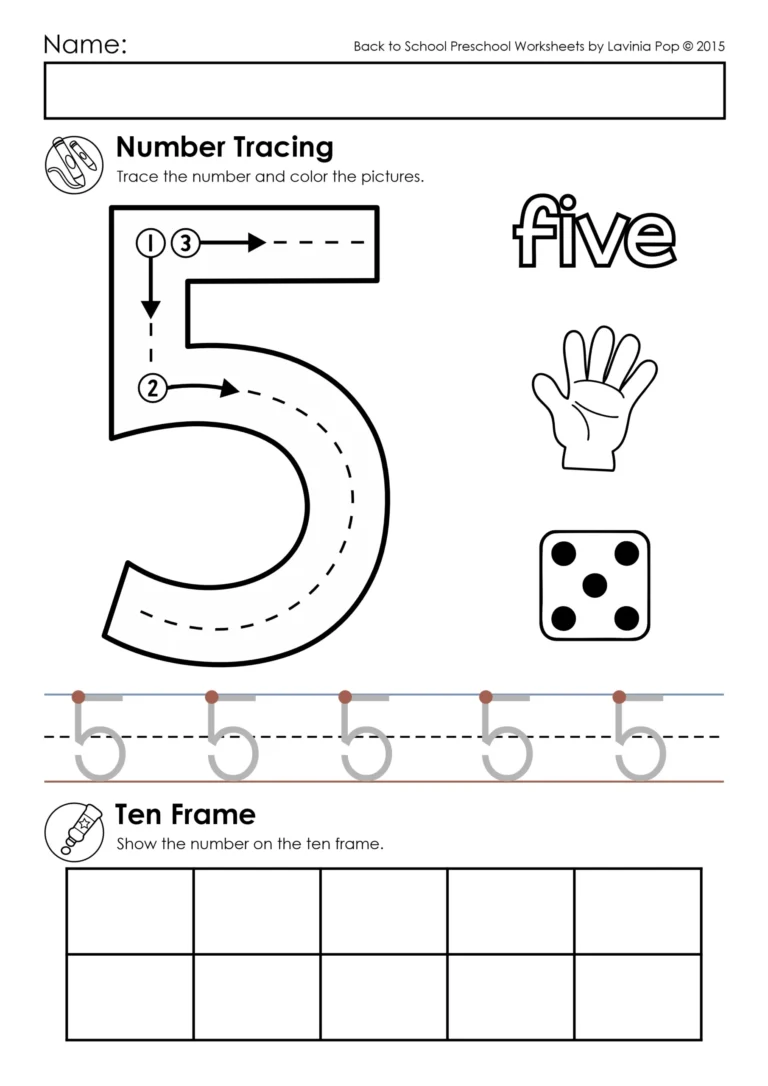 Number Tracing Practice Worksheets 0 10 11 Pages