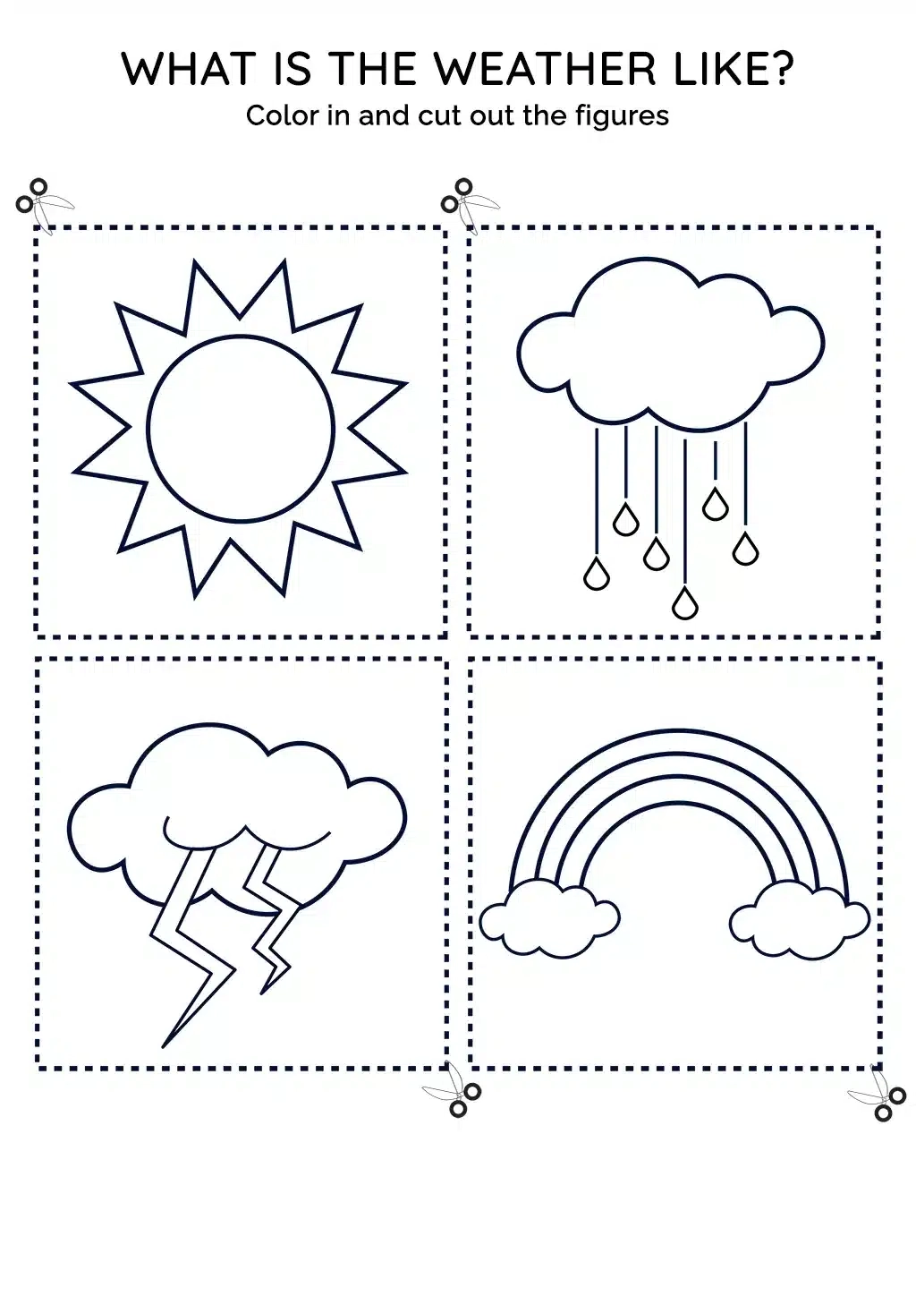 Preschool Physics Worksheets