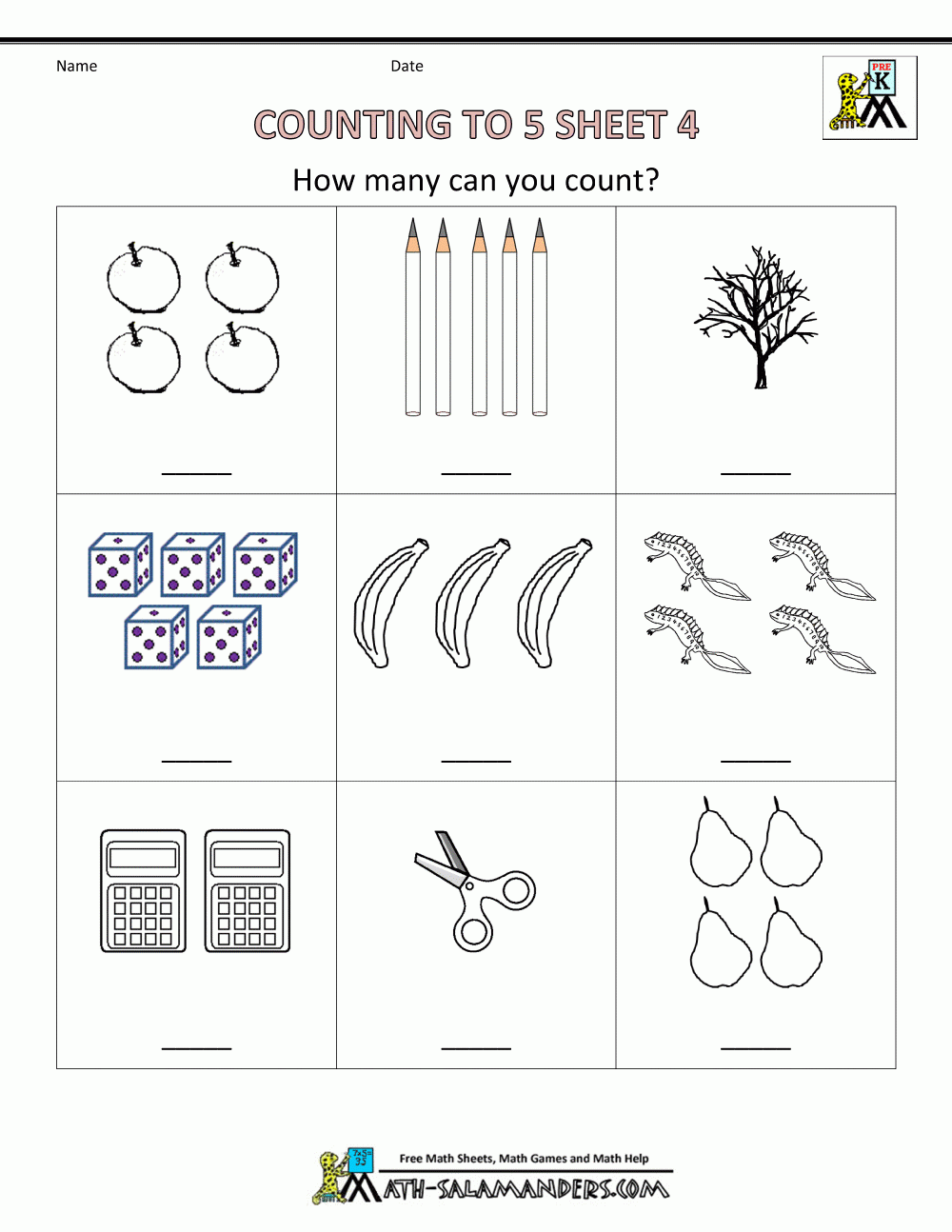 Free Preschool Worksheets Age 3-5 Free Preschool Worksheets Age 3-5