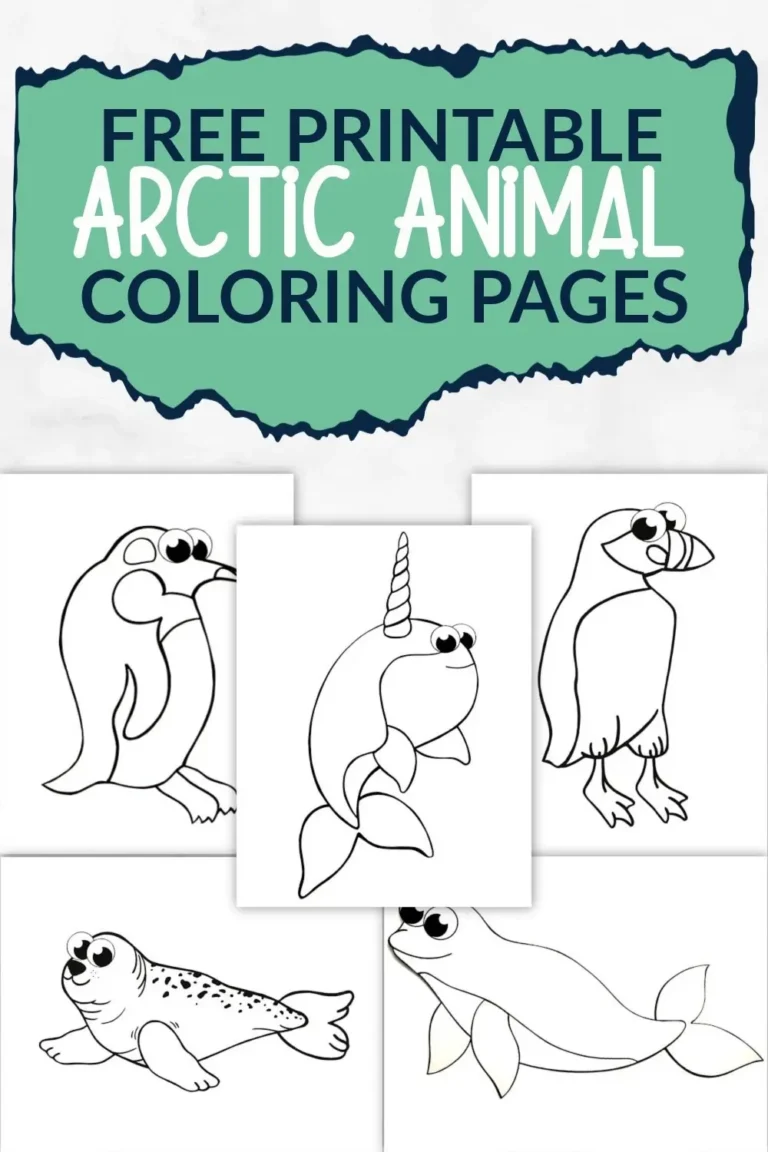 Printable Arctic Animal Templates Simple Mom Project