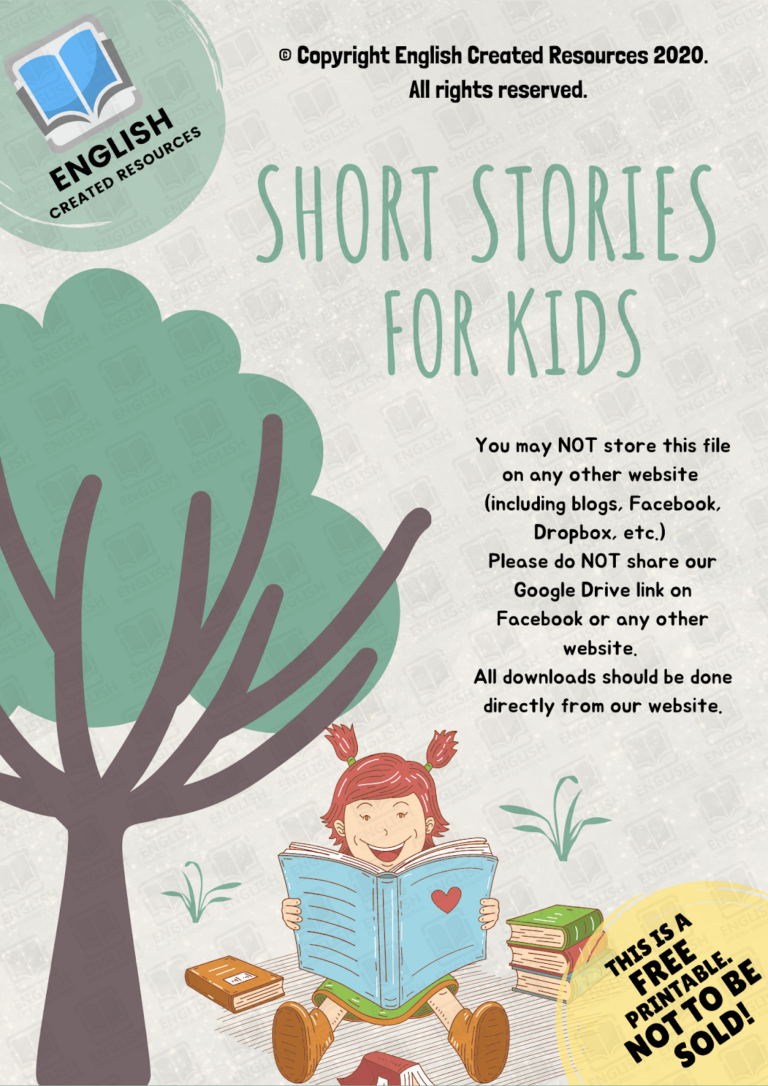 Short Stories For Kids English Created Resources