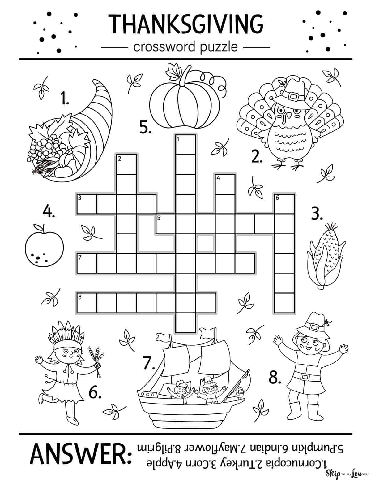 Worksheets Printable Thanksgiving Activities Worksheets Printable Thanksgiving Activities